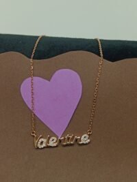 IMG20260124224930 (1) Be My Valentine 🤌- 925 Silver Pendant Chain - Golden Polish