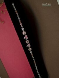 Oplus_131072 Pinky Hearts with Flower - 925 Sterling Silver jewellery