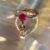Rosy Finger Ring 92.5 Sterling Silver (Rose Gold)